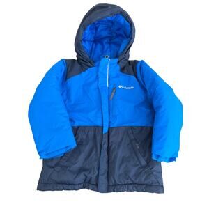 Columbia winter kids jacket size 4T blue in excellent condition